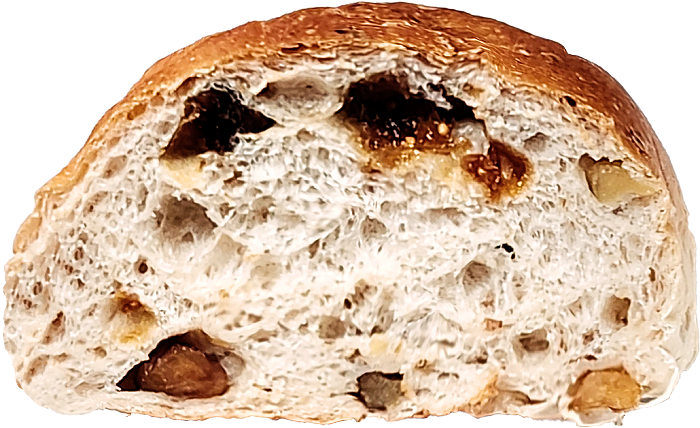 くるみといちじくの断面